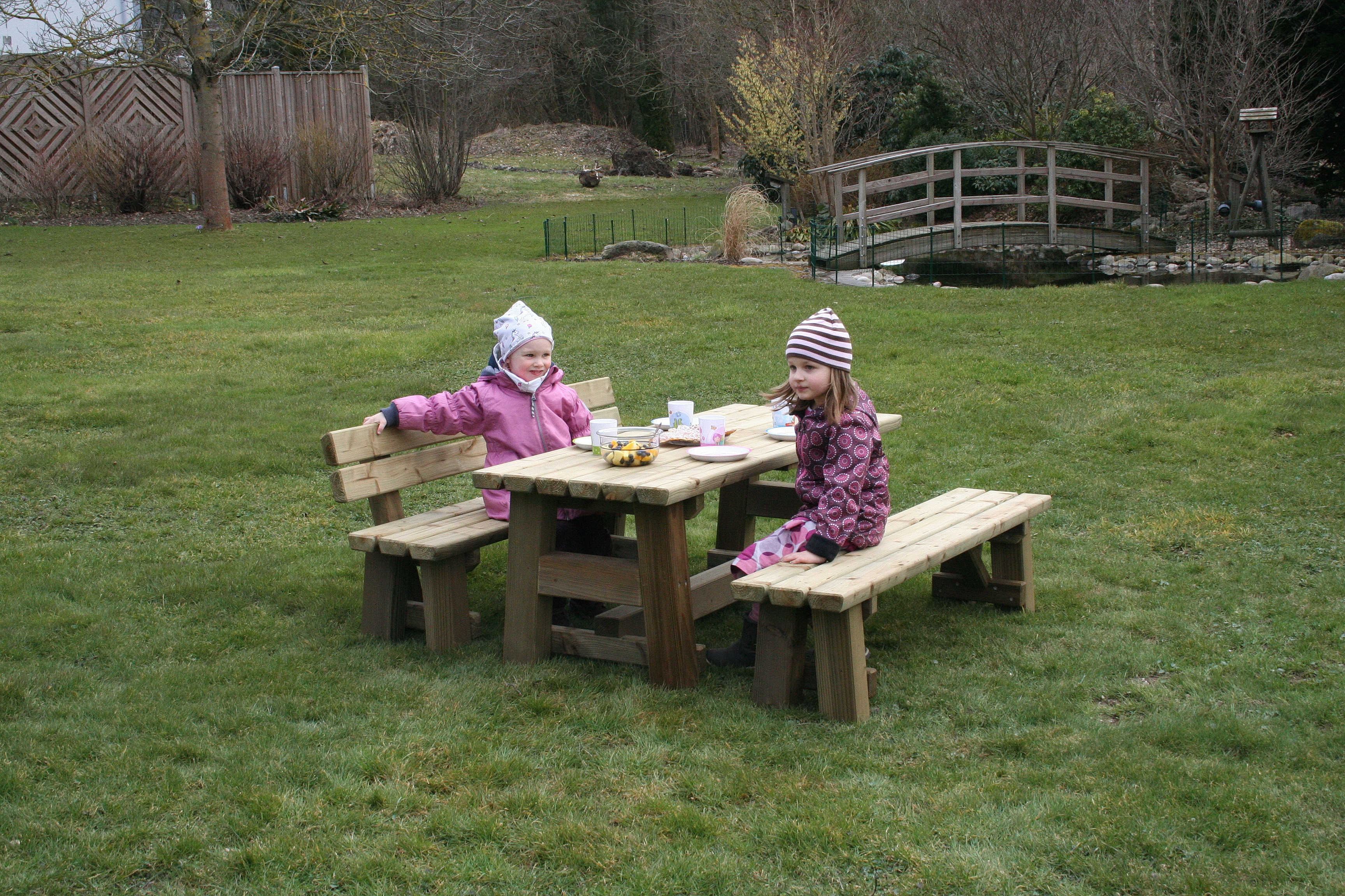 Bank Lennetal mit Rückenlehne für Kinder
