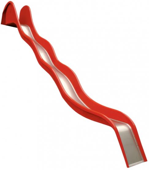 GFK-Wellenrutsche mit Edelstahlbelag 50 cm breit