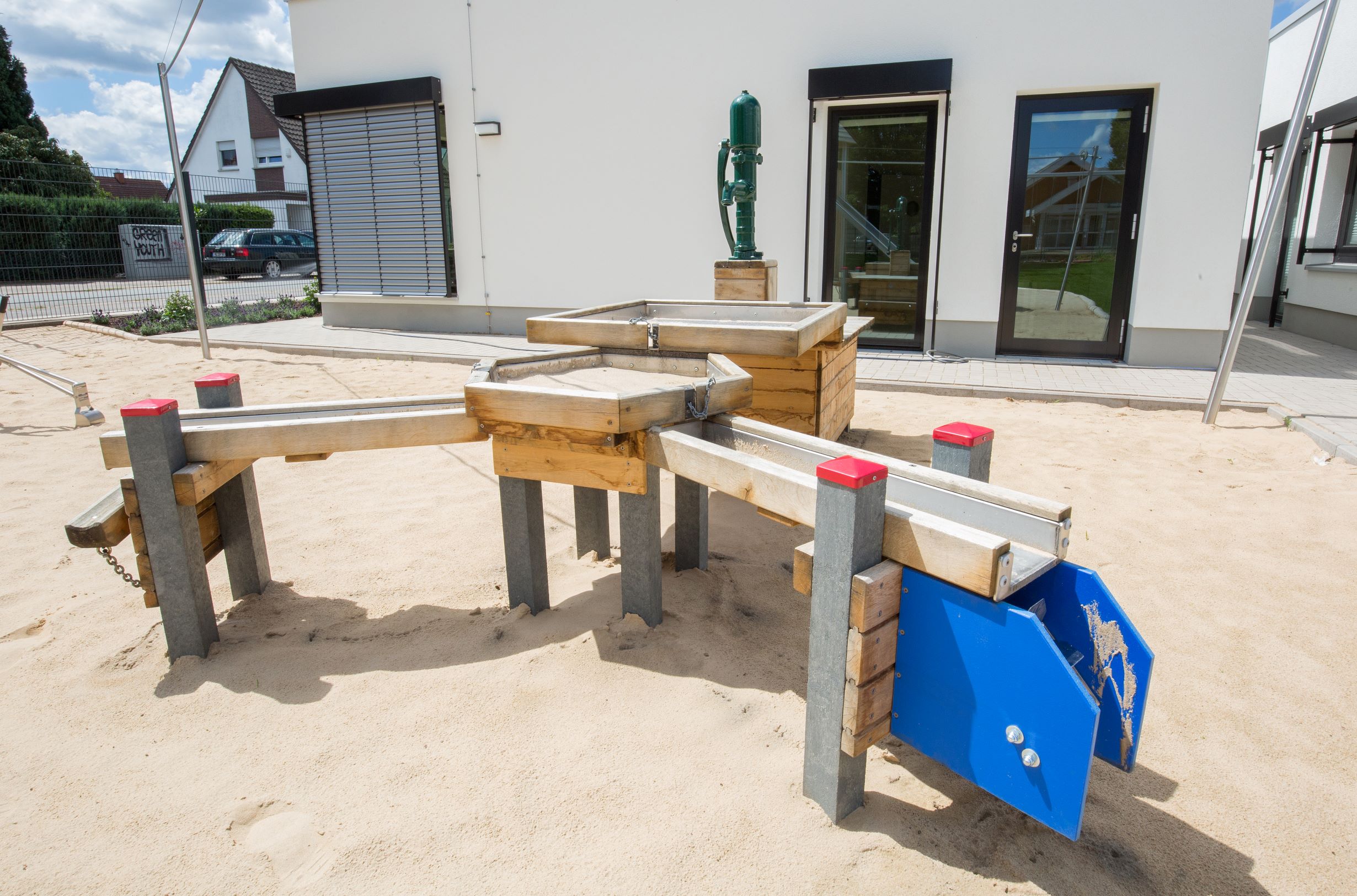 Wasserspielanlage Arnsberg m. Edelstahlbecken