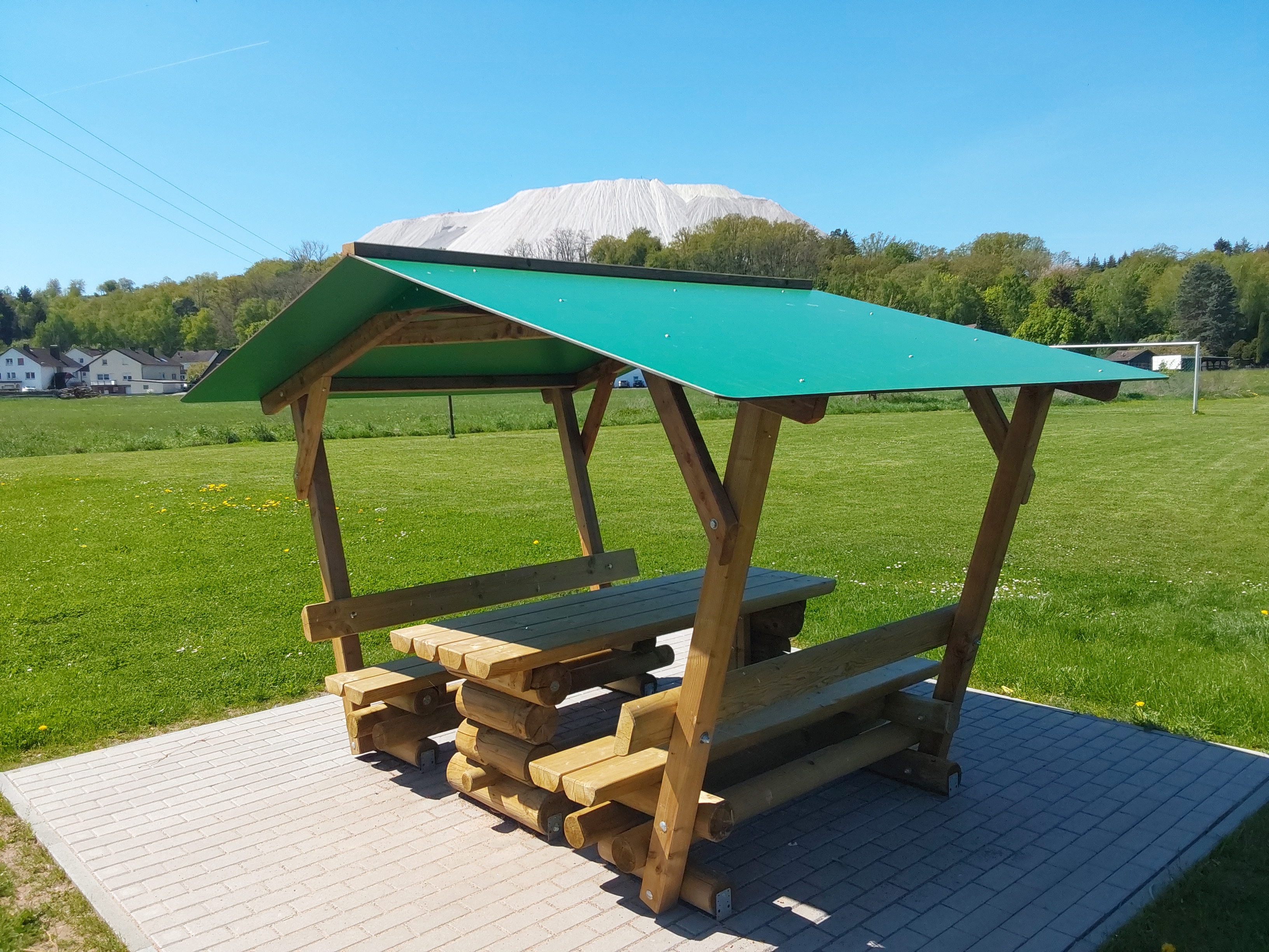 Sitzgruppe Sauerland mit Dach