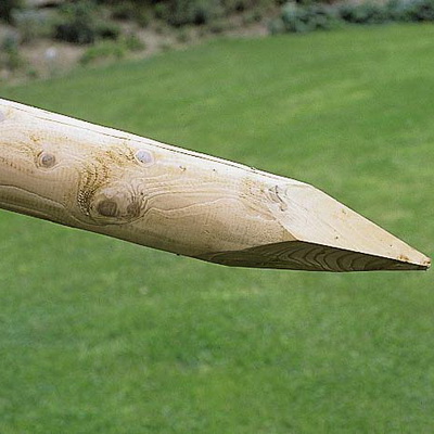 Pfähle gefräst Ø 80 NADELHOLZ