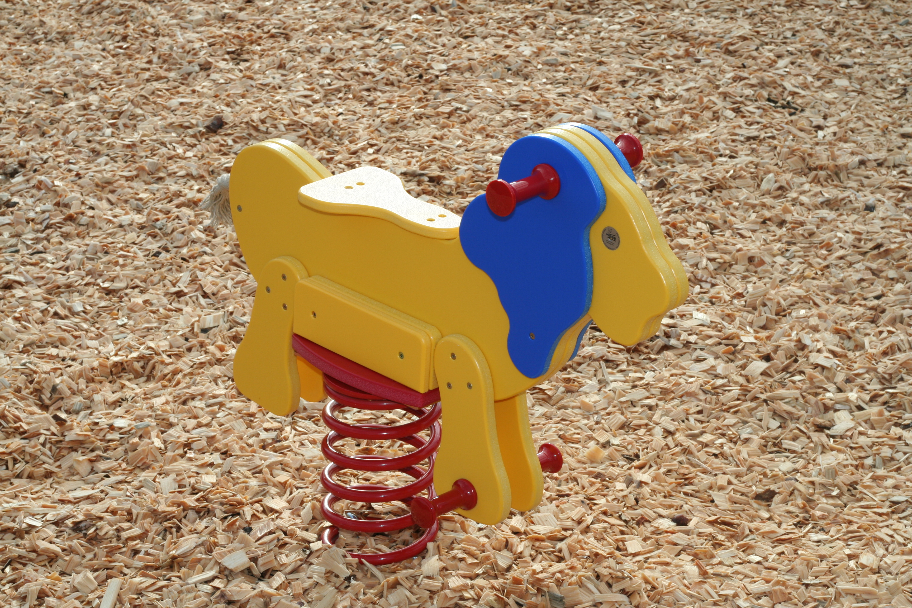 Einzel-Federspielgerät Löwe