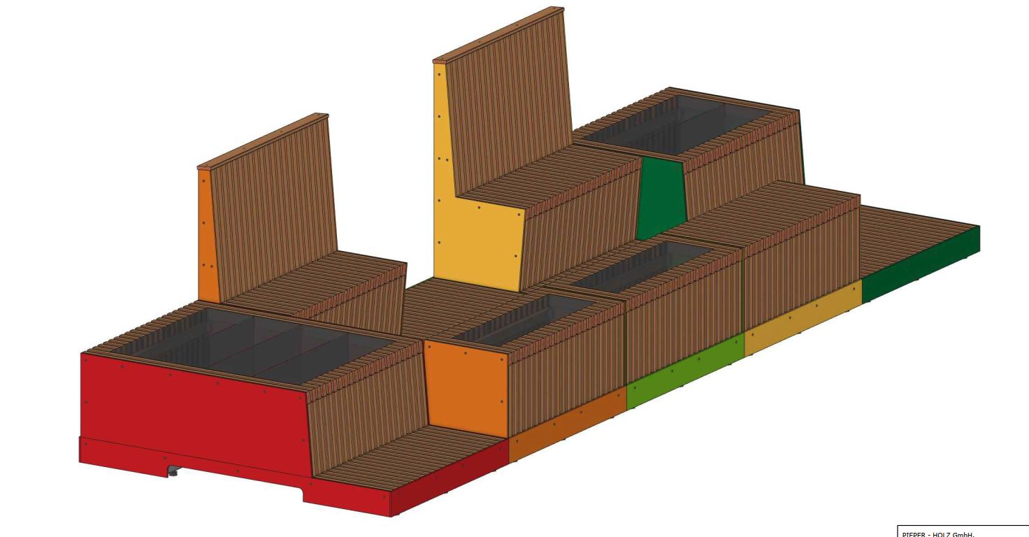 Parkbanksystem Parklet