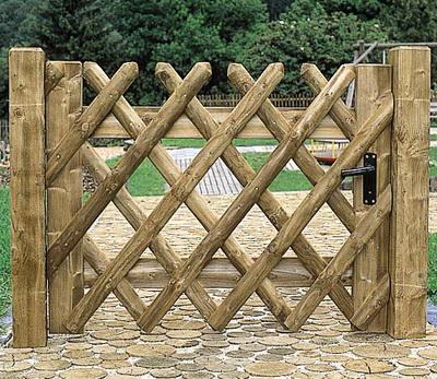 Tor einflügelig Ausführung  I  1,00 m breit