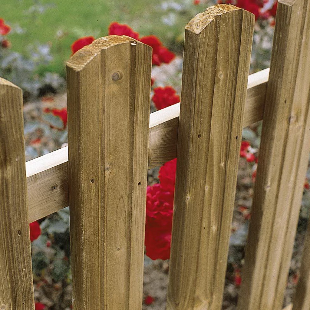 Stakettenzaunbretter Sylt grün