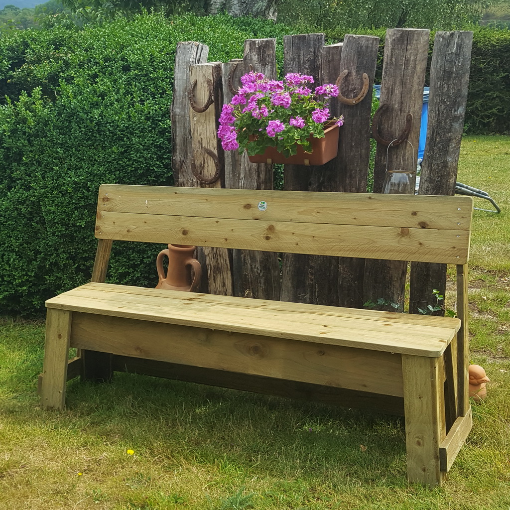 Bank Rapid mit Rückenlehne