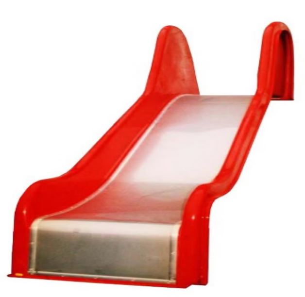 GFK-Rutsche mit Edelstahlbelag 100 cm