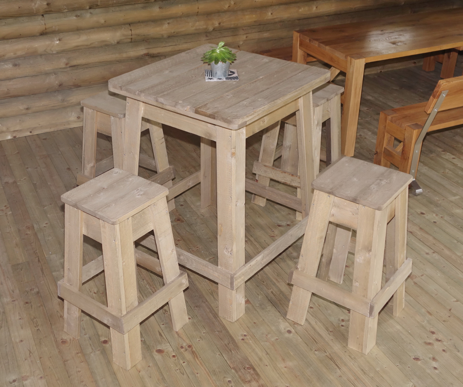 Hocker Rapid mit Rückenlehne