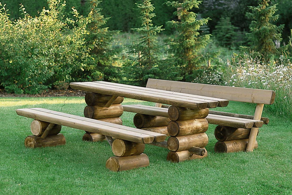 Bank Rothaargebirge mit Lehne