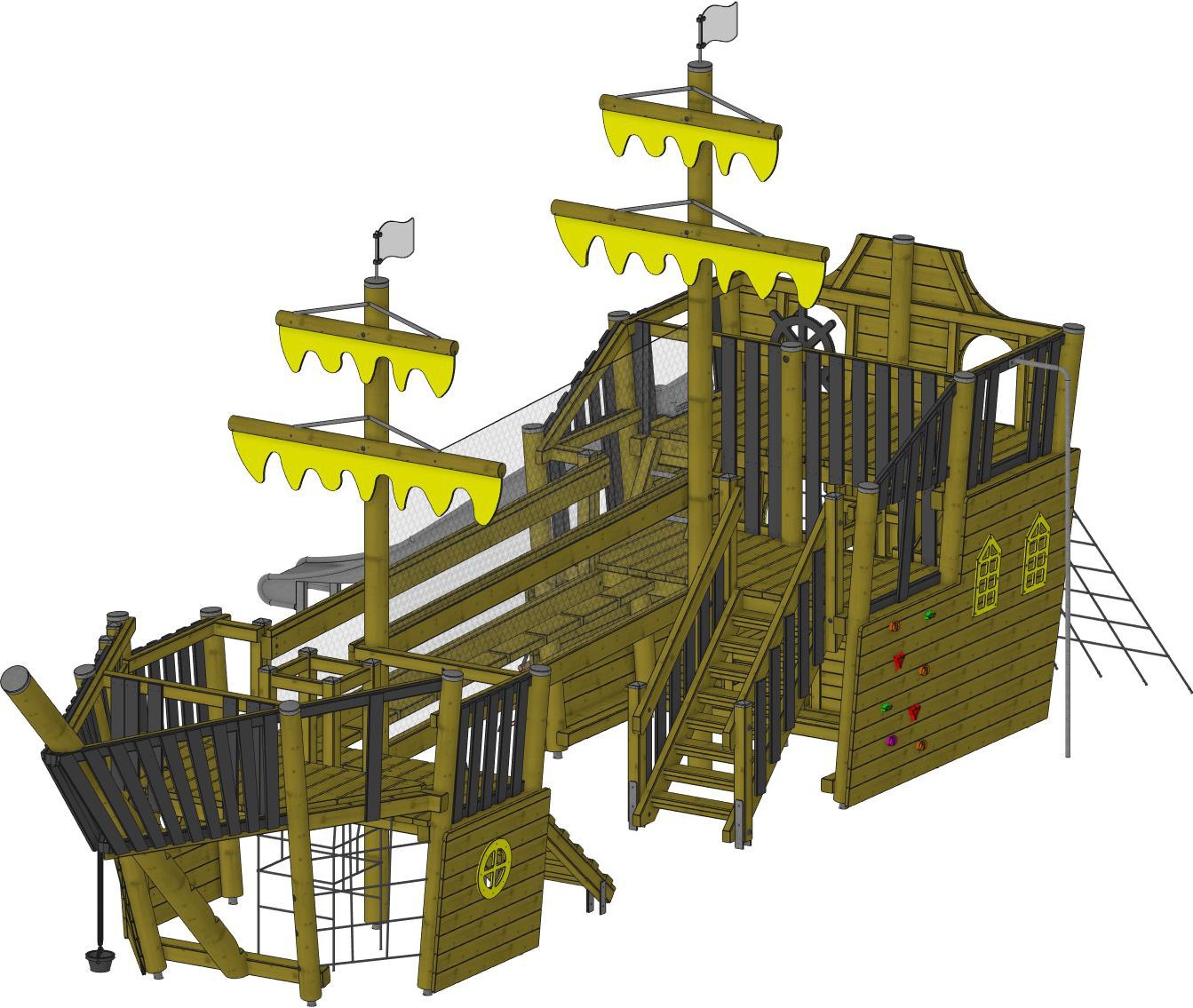 Spielschiff Hansekogge
