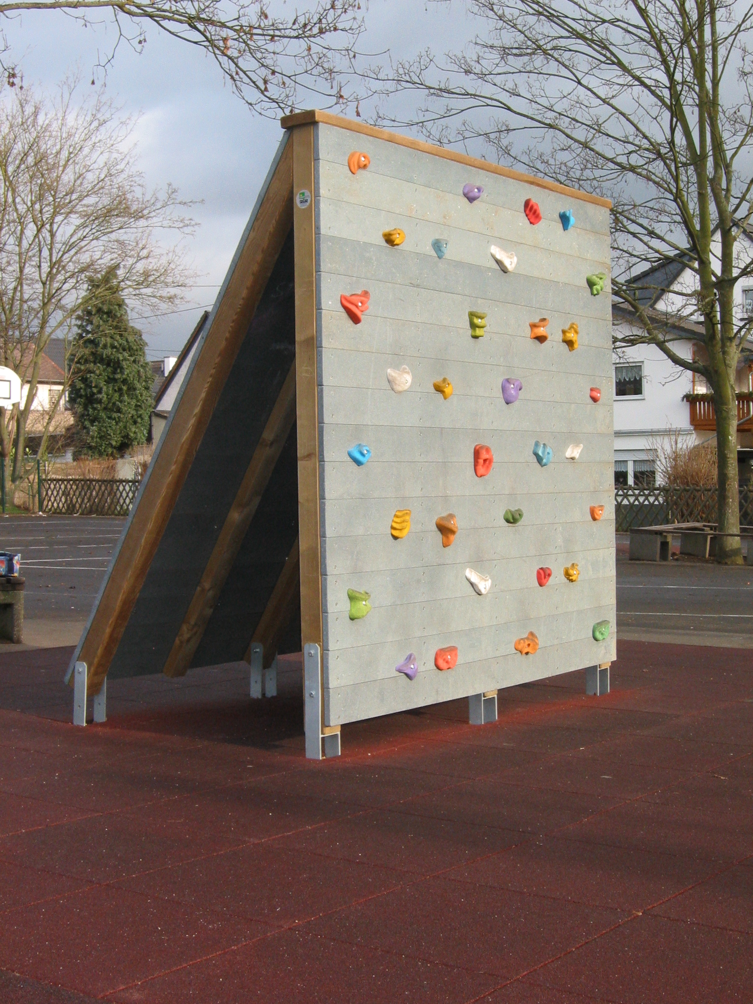 Climbingwand freistehend 90°/60°