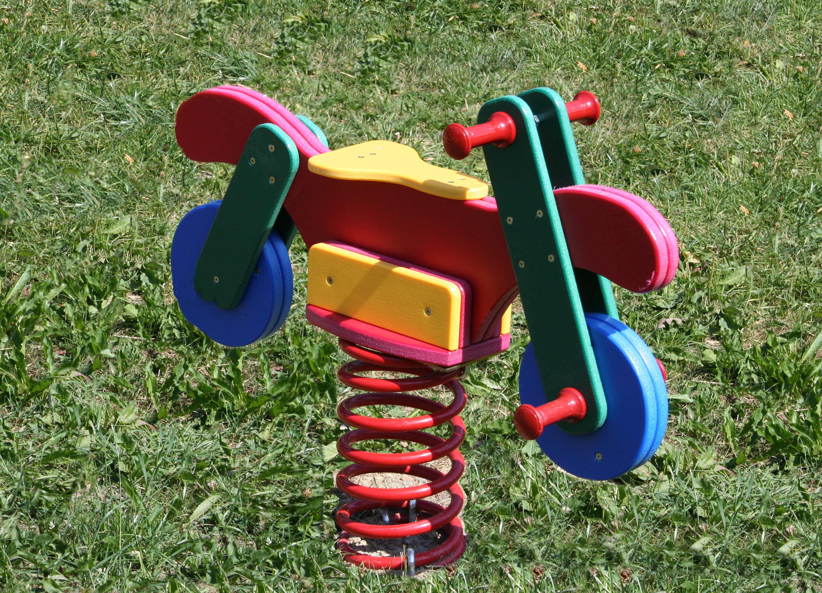 Einzel-Federspielgerät Motorrad