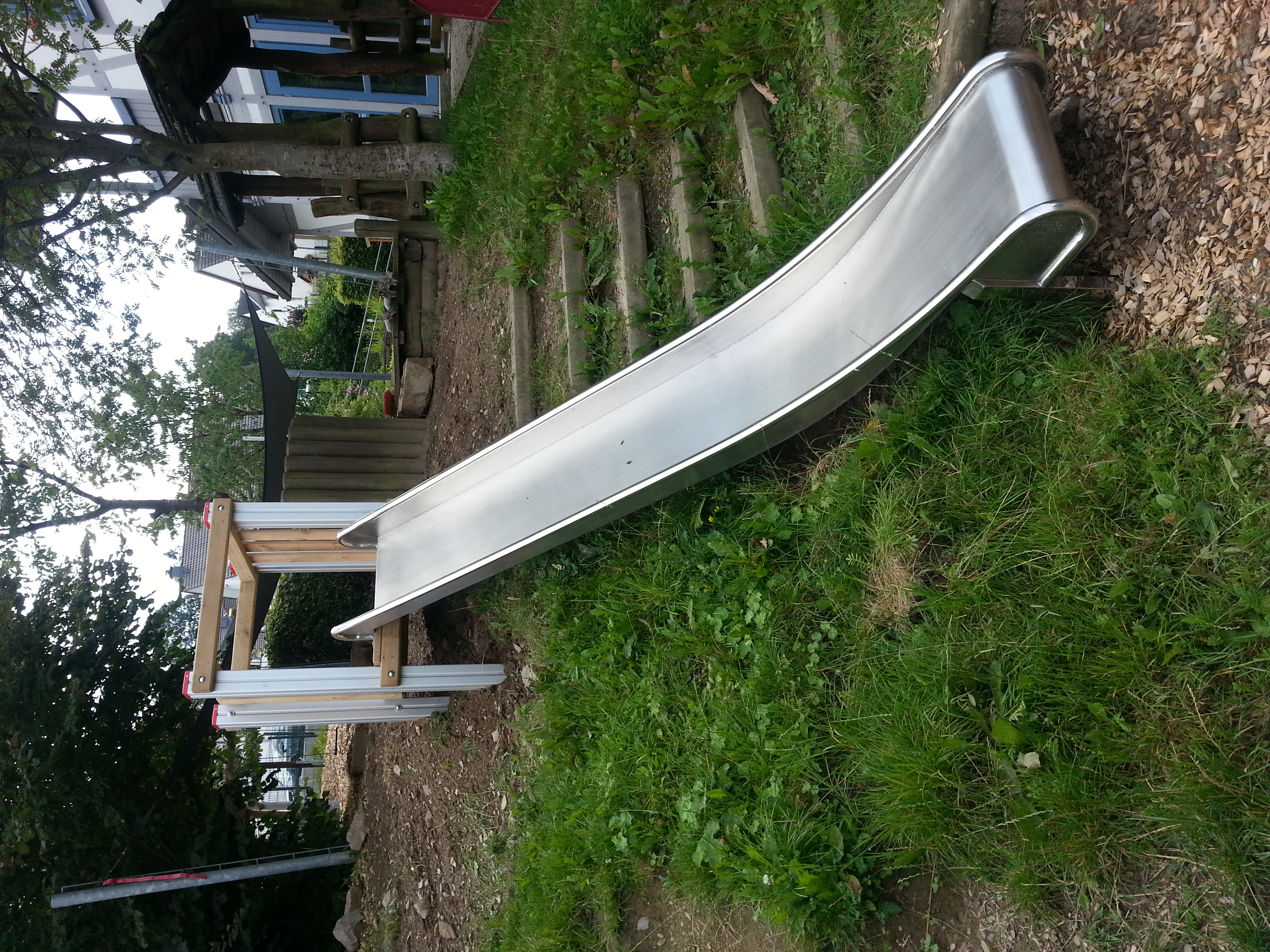 Hügelkleinpodest für Rutschen 50 cm breit