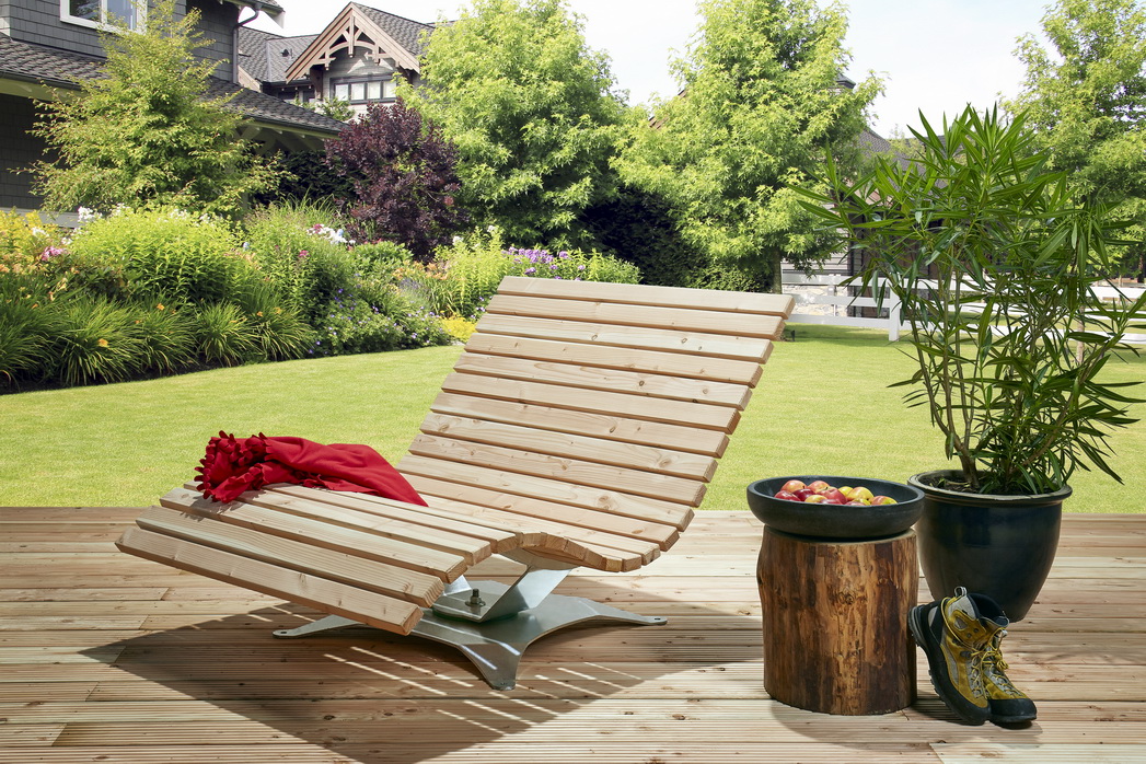 Waldsofa drehbar 360° Original Rothaarsteig Waldmöbel