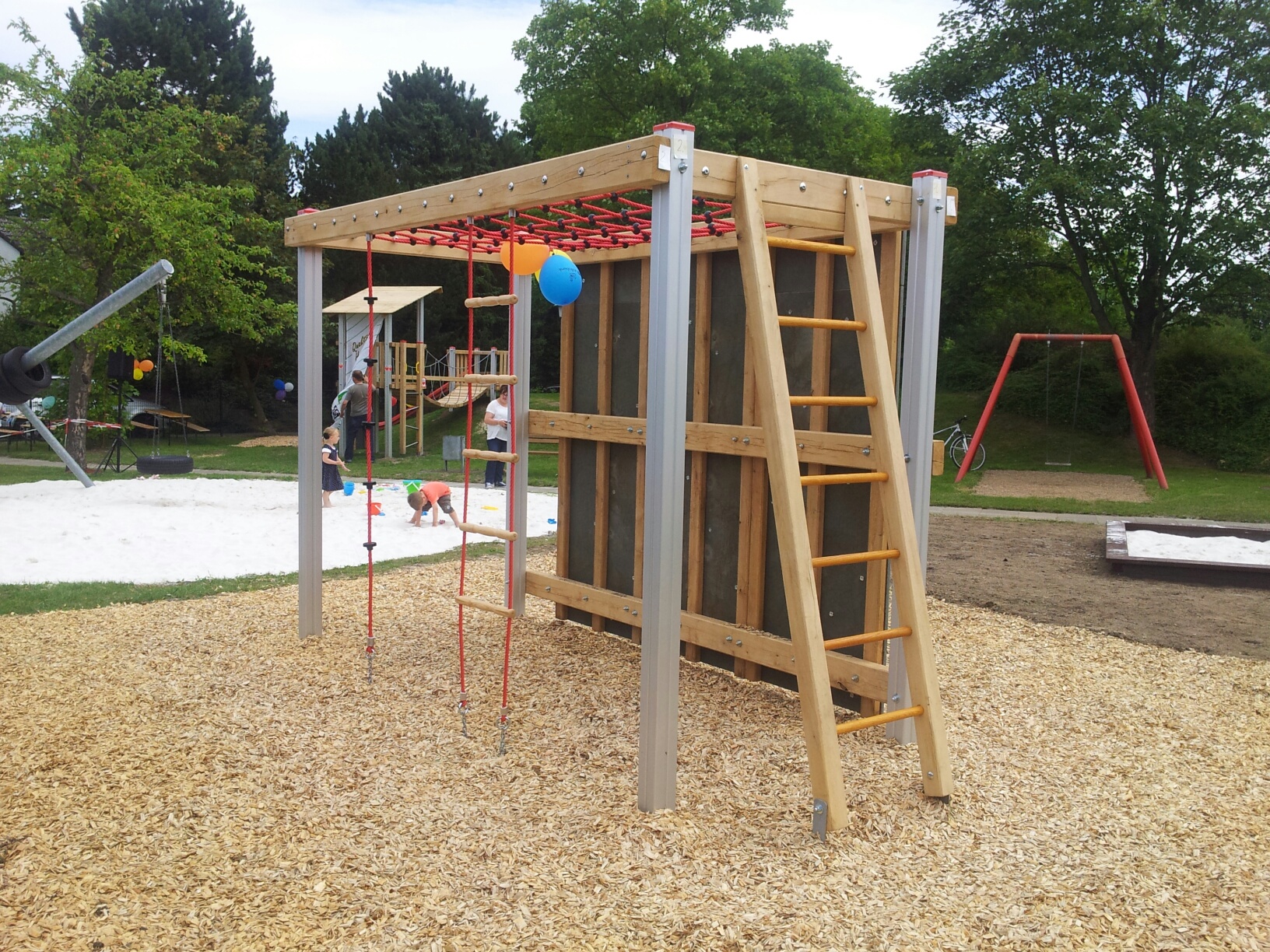 Kletterkombination ALU-Douglasie