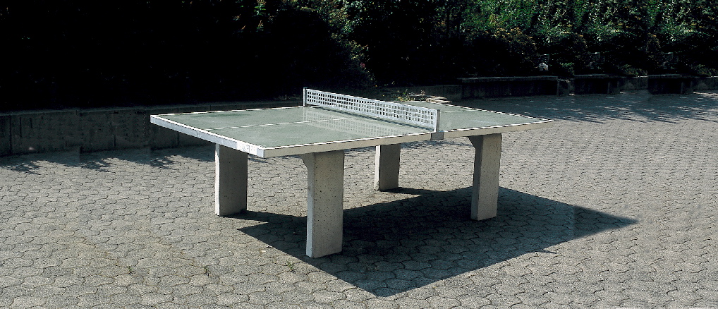 Tischtennisplatte Betonsockel