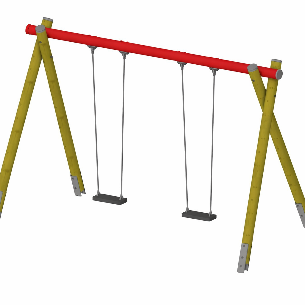 Kleiner Schaukelbock zweisitzig ohne Schaukelsitze  DPH 195