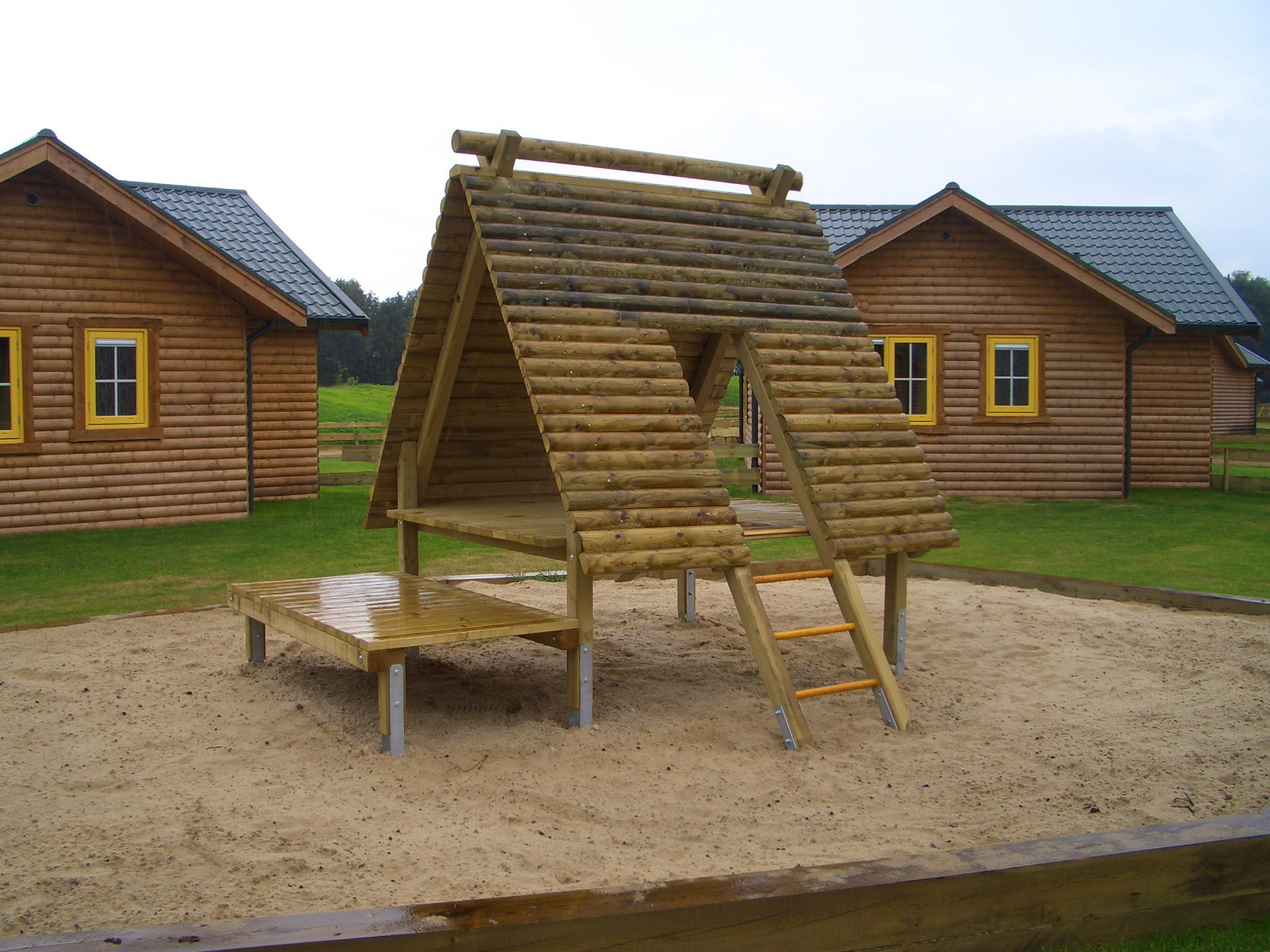 Terrassenzeltdachhaus