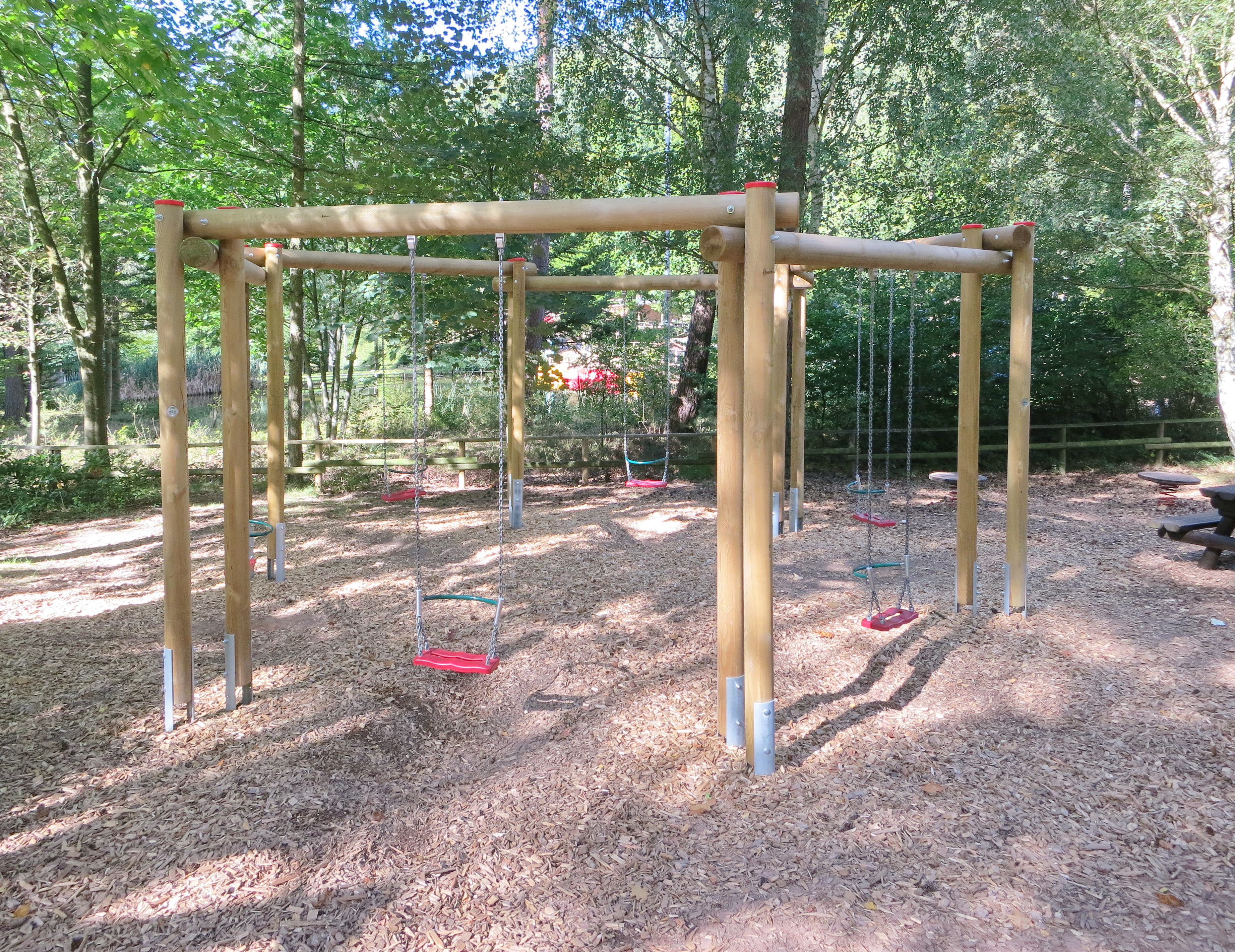 Sechseckschaukel ohne Schaukelsitze