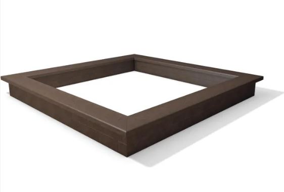 Sandkasten groß aus Recyclingkunststoff 3-lagig