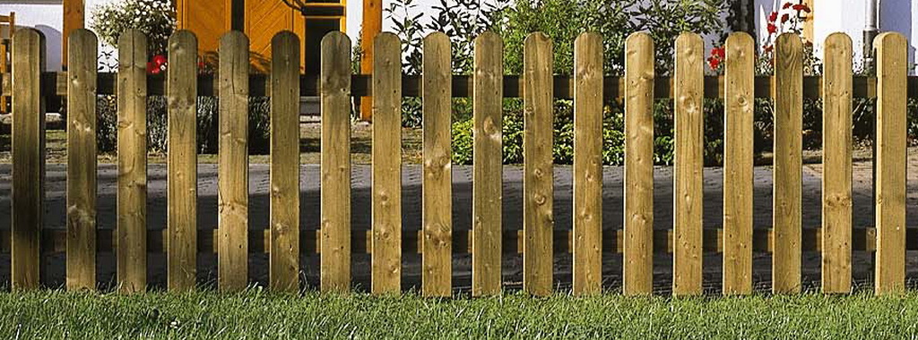 Friesenzaun waagerecht grün