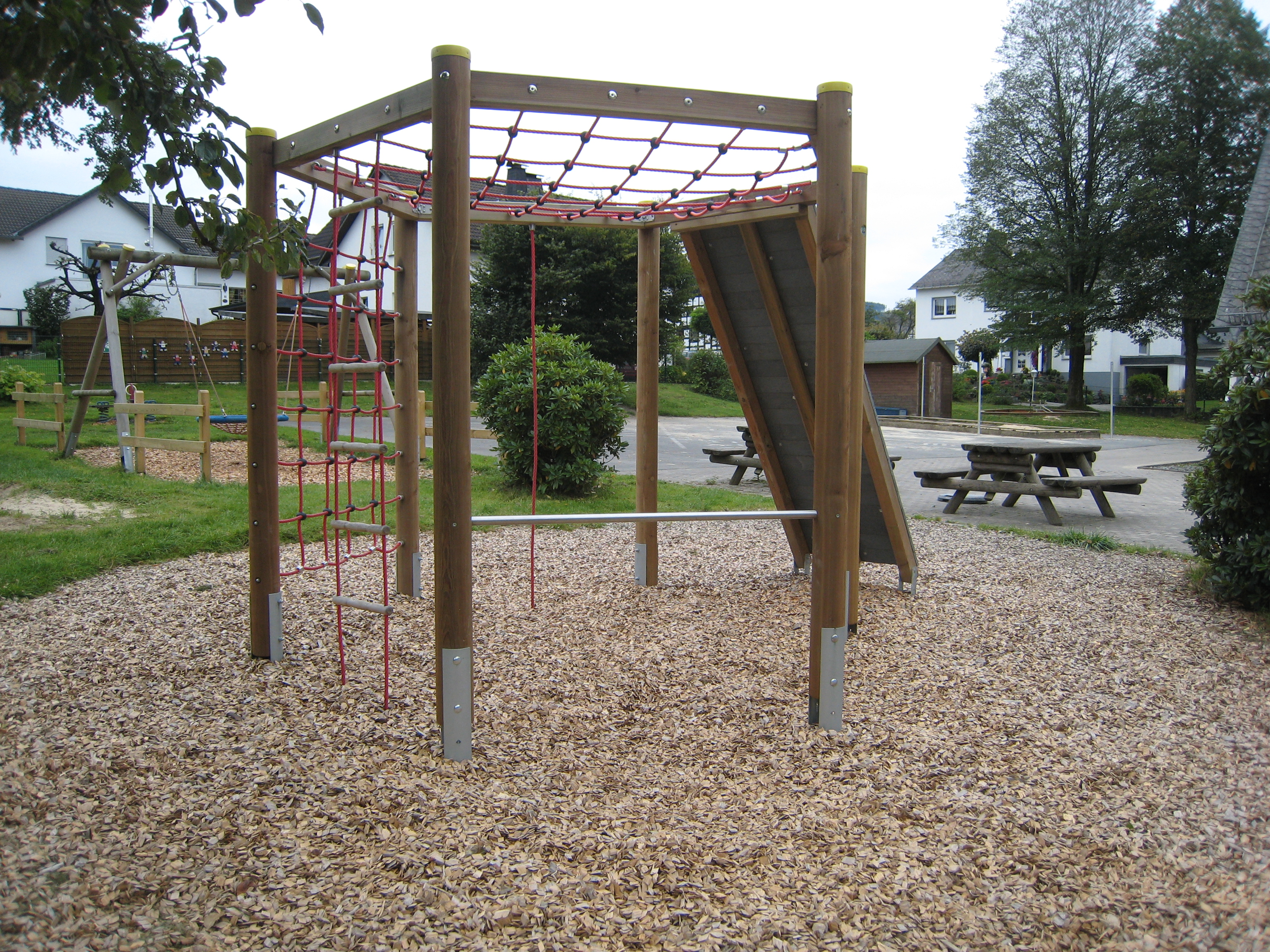 Sechseckturnkombi Oberes Horizontalnetz